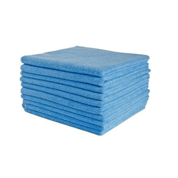 GREEN WAY Microfibre cloth 25pcs BLUE