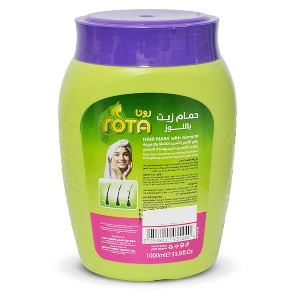 ROTA HAIR MASK ALMOND OIL 1L
