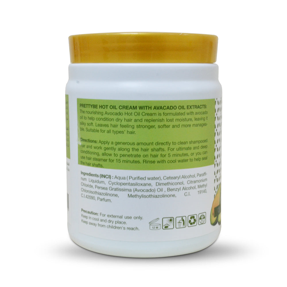 PRETTY BE-HOT OIL CREAM-AVOCADO-1000ML