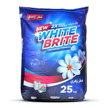 White Brite Detergent Powder 25KG
